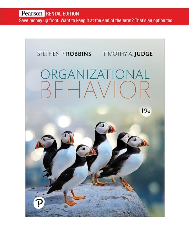 Organizational Behavior
