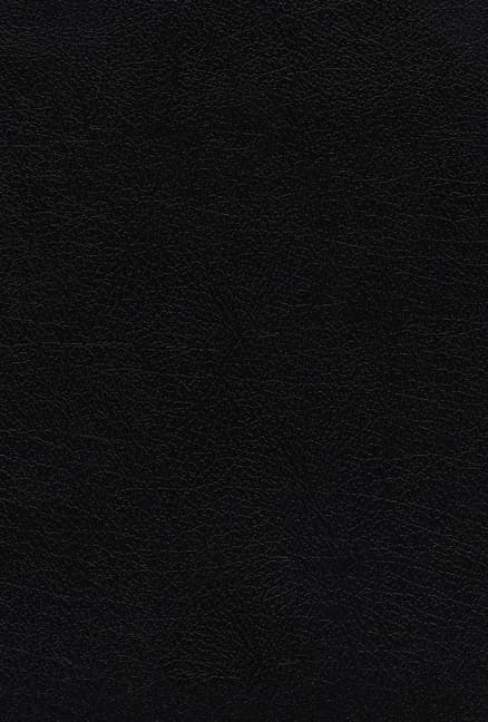 Niv, Thompson Chain-Reference Bible, European Bonded Leather, Black, Thumb Indexed, Red Letter, Comfort Print