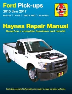 Ford F-150 Pick-ups, 2015-'17 Haynes Repair Manual: Does not include F-250 or Super Duty models (Haynes Automotive)
