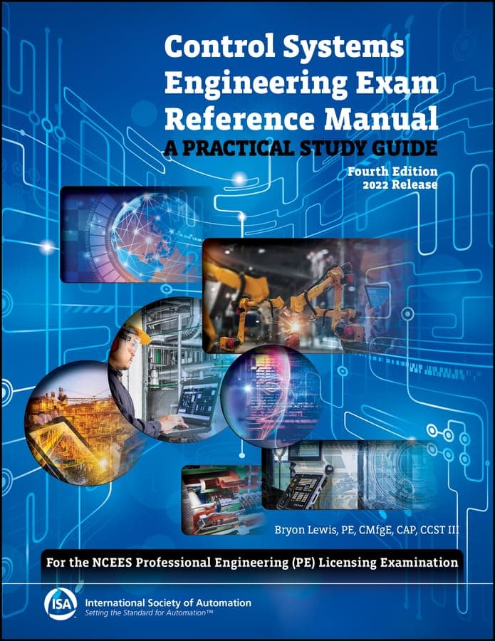 Control Systems Engineering Exam Reference Manual: A Practical Study Guide (for the Ncees Professional Engineering (Pe) Licensing Examination)