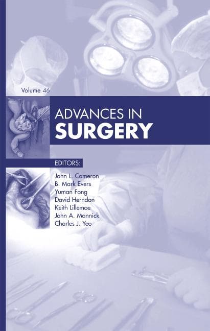 Advances in Surgery, 2012: Volume 2012
