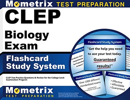 CLEP Biology Exam Flashcard Study System: CLEP Test Practice Questions & Review for the College Level Examination Program (Cards)