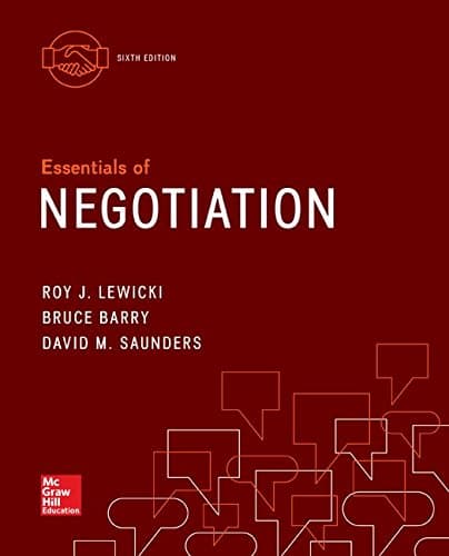 Essentials of Negotiation (Revised)