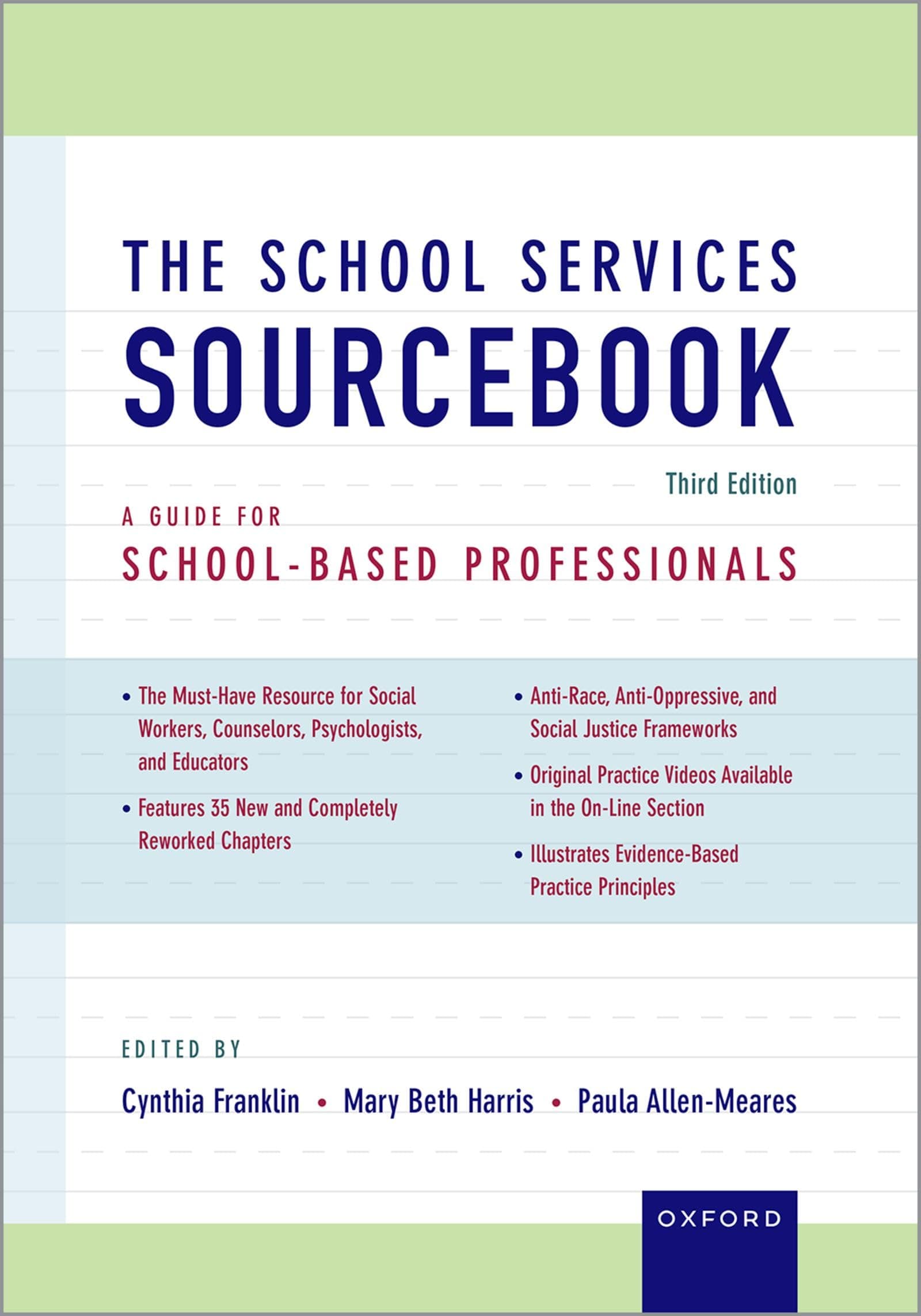 The School Services Sourcebook: A Guide for School-Based Professionals