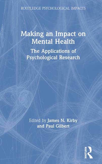 Making an Impact on Mental Health: The Applications of Psychological Research