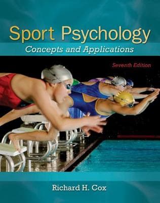 Sport Psychology: Concepts and Applications (Revised)