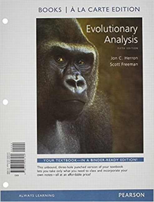 Evolutionary Analysis
