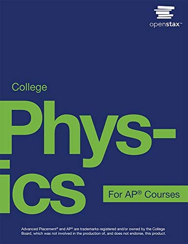 College Physics for APÂ® Courses by OpenStax (paperback version, B&W)