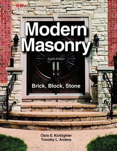 Modern Masonry: Brick, Block, Stone