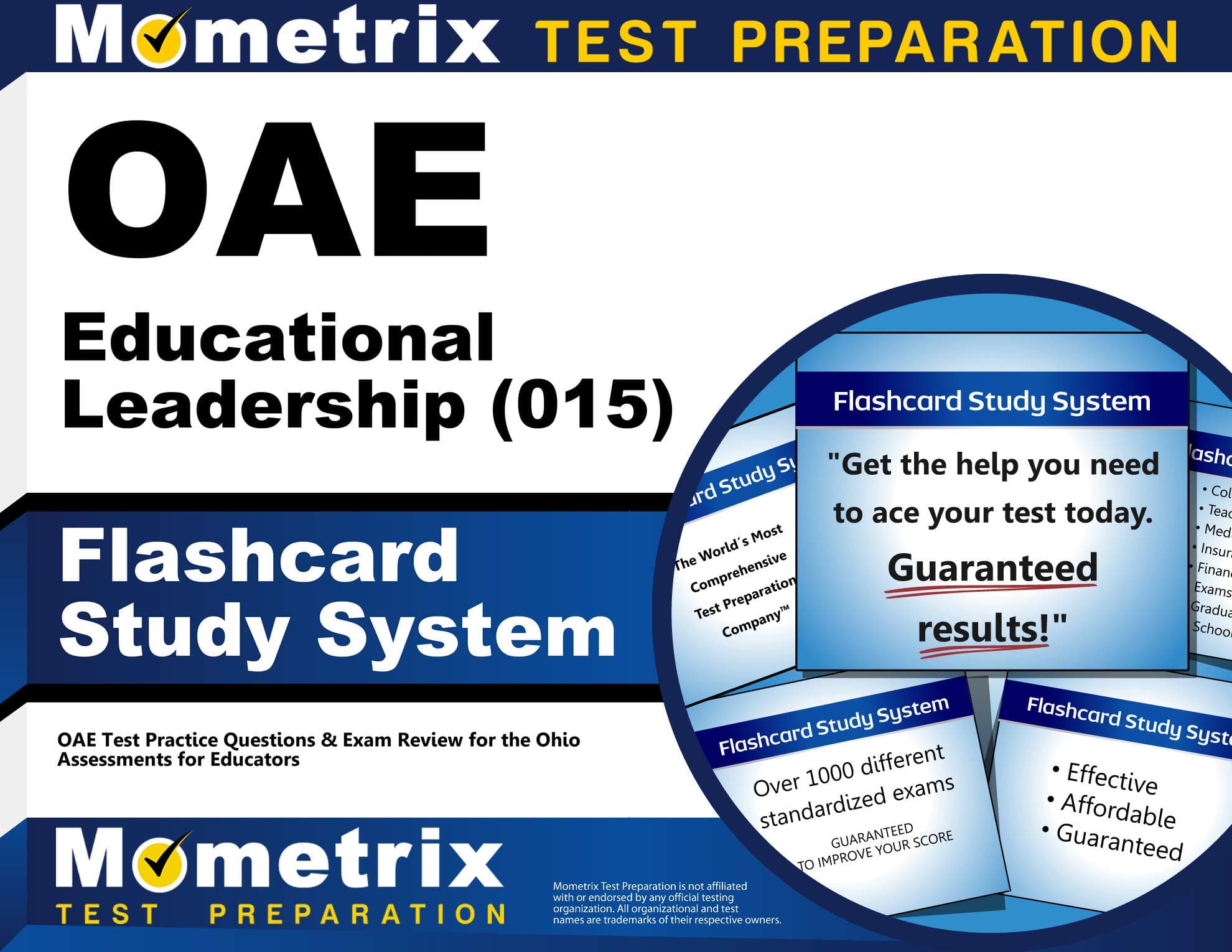 OAE Educational Leadership (015) Flashcard Study System: OAE Test Practice Questions & Exam Review for the Ohio Assessments for Educators (Cards)