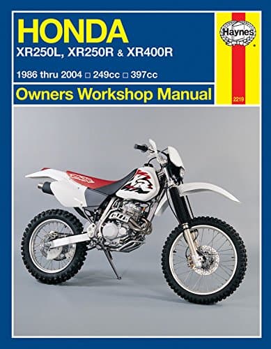 Honda XR250L, XR250R & XR400R 1986 thru 2004: 249cc, 397xx (Owners' Workshop Manual)