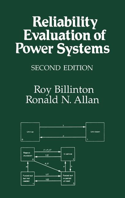 Reliability Evaluation of Power Systems (1996)