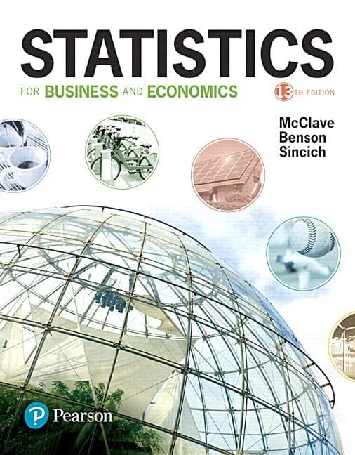 Statistics for Business and Economics Plus Mylab Statistics with Pearson Etext -- 24 Month Access Card Package [With Access Code]