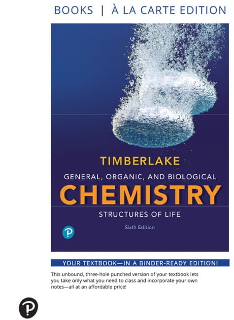 General, Organic, and Biological Chemistry: Structures of Life