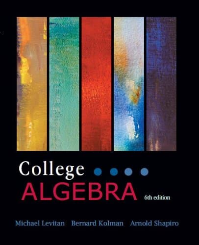 COLLEGE ALGEBRA