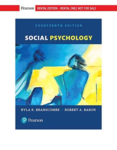 Social Psychology [RENTAL EDITION]