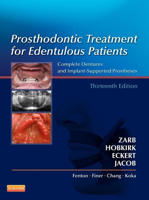 Prosthodontic Treatment for Edentulous Patients: Complete Dentures and Implant-Supported Prostheses (Revised)