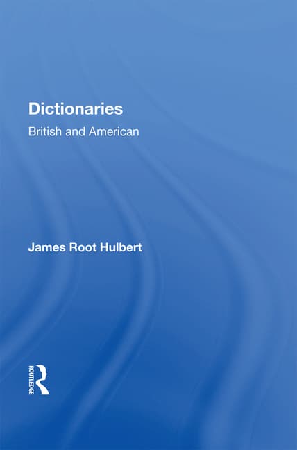 Dictionaries British