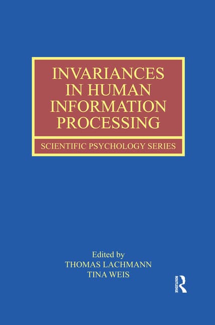 Invariances in Human Information Processing