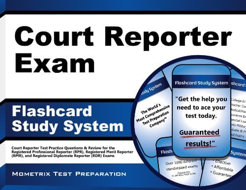 Court Reporter Exam Flashcard Study System: Court Reporter Test Practice Questions & Review for the Registered Professional Reporter (RPR), Registered ... Diplomate Reporter (RDR) Exams (Cards)