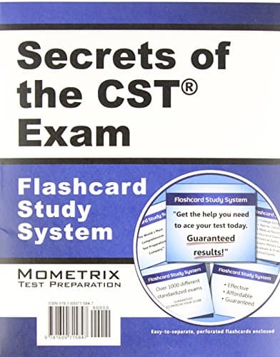 Flashcard Study System for the CST Exam: CST Test Practice Questions & Review for the Certified Surgical Technologist Exam (Cards)