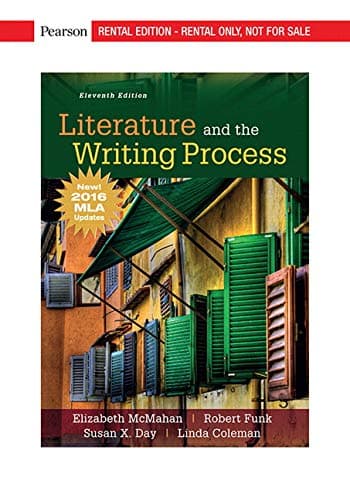Literature and the Writing Process [RENTAL EDITION]