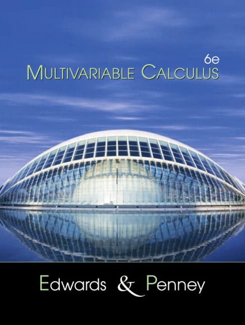 Multivariable Calculus