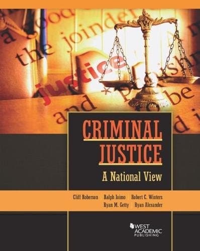 Criminal Justice: A National View (Higher Education Coursebook)
