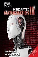 Big Ideas Math Integrated Mathematics III