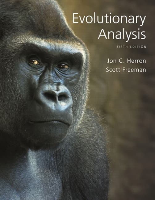 Evolutionary Analysis (Revised)