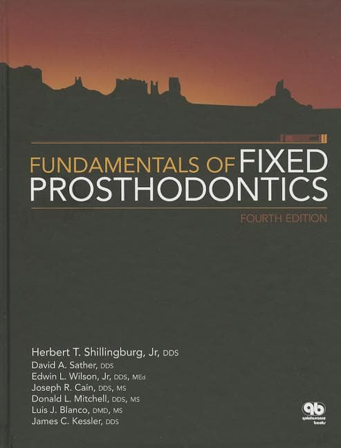 Fundamentals of Fixed Prosthodontics (Revised)