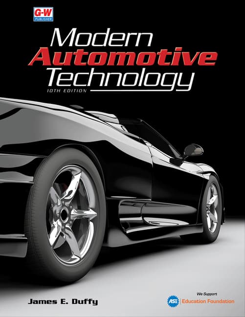 Modern Automotive Technology (Tenth Edition, Revised, Textbook)