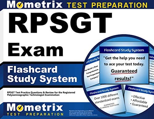 RPSGT Exam Flashcard Study System: RPSGT Test Practice Questions & Review for the Registered Polysomnographic Technologist Examination (Cards)
