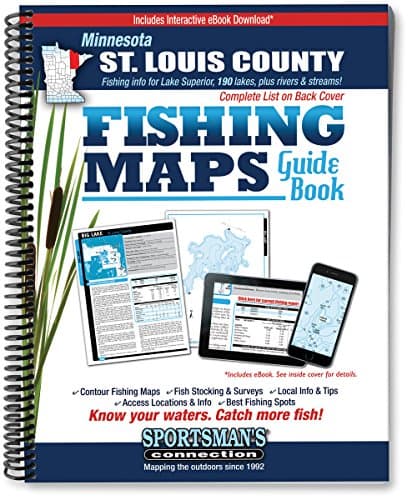 Minnesota St. Louis County Fishing Map Guide (Fishing Maps from Sportsman's Connection)