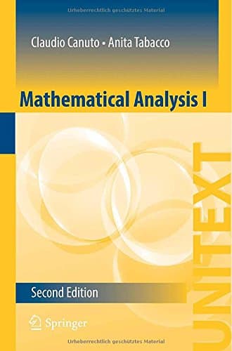 Mathematical Analysis I (UNITEXT)