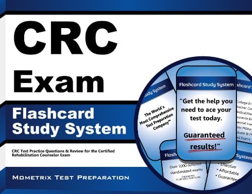 CRC Exam Flashcard Study System: CRC Test Practice Questions & Review for the Certified Rehabilitation Counselor Exam (Cards)