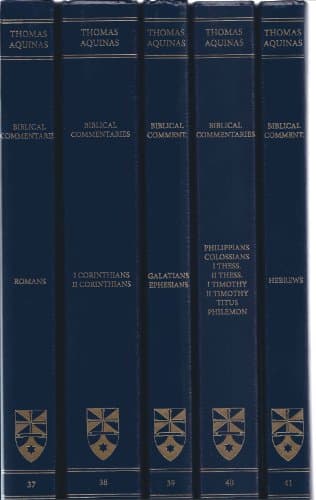 Commentary on the Letters of Saint Paul: Complete Set (Latin-English Edition)