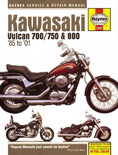 Kawasaki Vulcan 700 (1985), Vulcan 750 (85-06), Vulcan 800 (95-05), Vulcan 800 Classic (96-02) & Vulcan 600 Drifter (99-06) (Haynes Powersport)