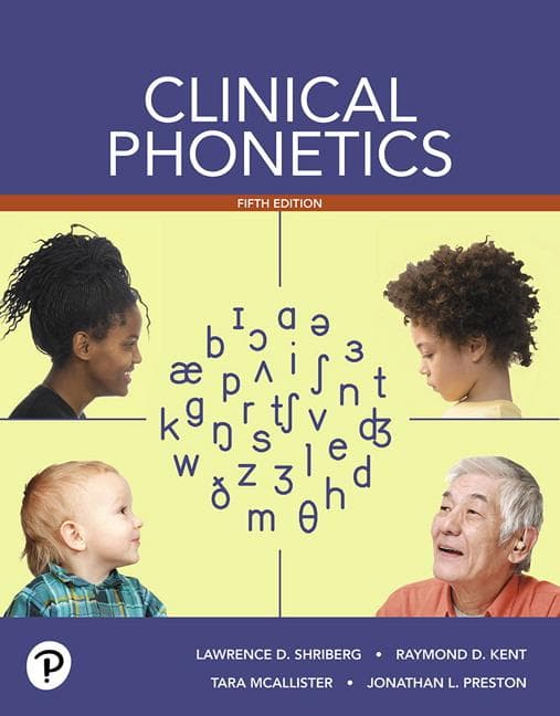 Clinical Phonetics with Enhanced Pearson Etext - Access Card Package [With Access Code]