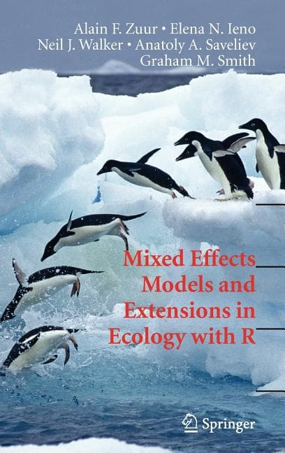 Mixed Effects Models and Extensions in Ecology with R (2009)