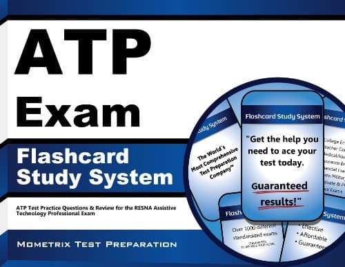 ATP Exam Flashcard Study System: ATP Test Practice Questions & Review for the RESNA Assistive Technology Professional Exam (Cards)