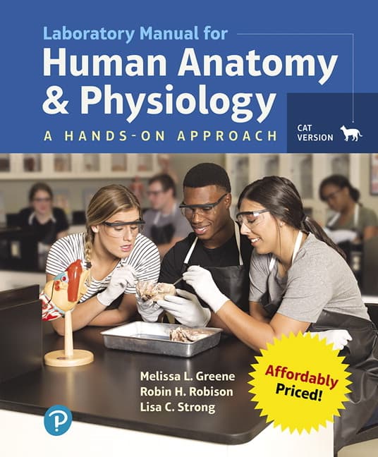 Laboratory Manual for Human Anatomy & Physiology: A Hands-On Approach, Cat Version