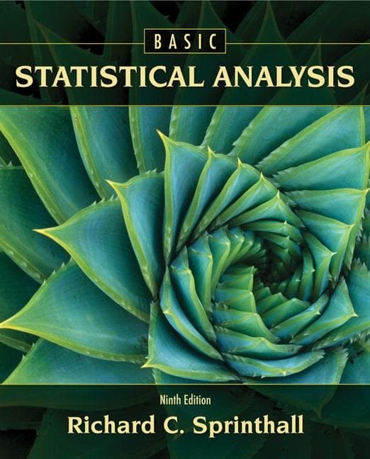 Basic Statistical Analysis (Revised)