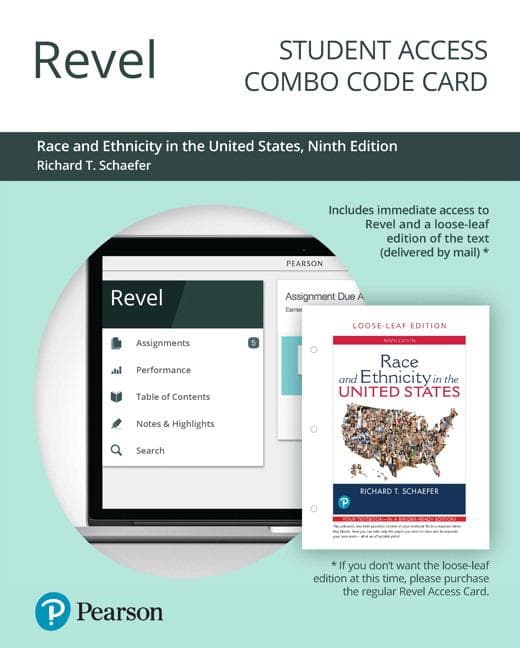 Revel for Race and Ethnicity in the United States -- Combo Access Card