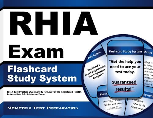 RHIA Exam Flashcard Study System: RHIA Test Practice Questions & Review for the Registered Health Information Administrator Exam (Cards)