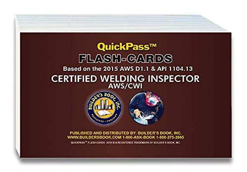 Welding Inspector Certification AWS/CWI QuickPassTM Flash-Cards