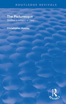 The Picturesque: Studies in a Point of View