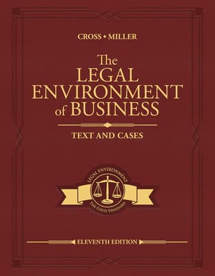 Bundle: The Legal Environment of Business: Text and Cases, 11th + Mindtap, 1 Term Printed Access Card