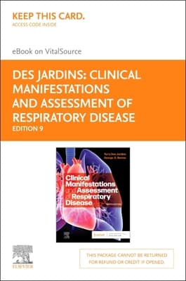 Clinical Manifestations and Assessment of Respiratory Disease - Elsevier eBook on Vitalsource (Retail Access Card): Clinical Manifestations and Asses
