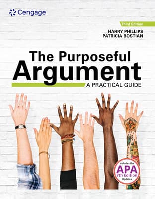 Bundle: The Purposeful Argument: A Practical Guide, Loose-Leaf Version, 3rd + Mindtap for Phillips/Bostian's the Purposeful Argument: A Practical Gui